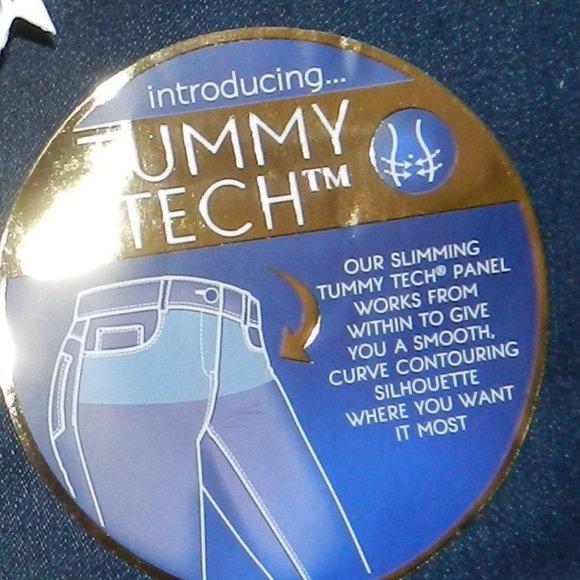 Angels forever Young Tummy Slimming Manhatten Styled Jeans Plus Womens 22W - Picture 4 of 9